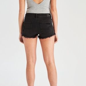 American Eagle Outfitters Black Jean Shorts
